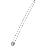 クリソベリルキャッツアイ 1.25ct ダイヤモンド 0.60ct ネックレス Pt900プラチナ/Pt850プラチナ 6.5g 40cm レディース 【中古】【真子質店】【NN】 【YxMo】