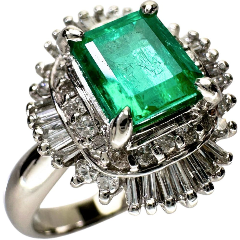 12号 エメラルド 1.07ct ダイヤモンド 0.43ct リング・指輪 Pt900プラチナ 7.4g レディース
【中古】【真子質店】【NN】




【IIDD】