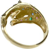 12号 パンサーモチーフ エメラルド/ルビー/サファイヤ/ダイヤモンド リング・指輪 K18ゴールド 18金 5.8g レディース
【中古】【真子質店】【NN】




【KMaK】