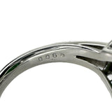 12号 ヒスイ 7.29ct ダイヤモンド 0.65ct リング・指輪 Pt900プラチナ 10.8g レディース 【中古】【真子質店】【NN】 【IMiMoS】