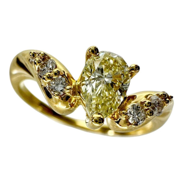 10号 ダイヤモンド(推定ライトイエロー/SI1クラス) 0.364ct ダイヤモンド 0.10ct リング・指輪 K18ゴールド 18金 3.2g レディース
【中古】【真子質店】【NN】




【MoMiMa】
