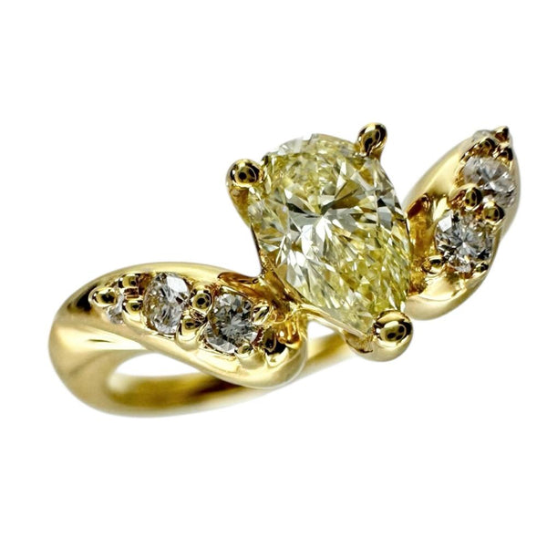 10号 ダイヤモンド(推定ライトイエロー/SI1クラス) 0.364ct ダイヤモンド 0.10ct リング・指輪 K18ゴールド 18金 3.2g レディース
【中古】【真子質店】【NN】




【MoMiMa】