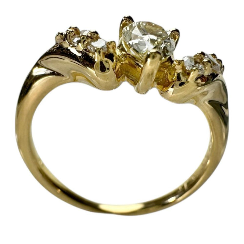 10号 ダイヤモンド(推定ライトイエロー/SI1クラス) 0.364ct ダイヤモンド 0.10ct リング・指輪 K18ゴールド 18金 3.2g レディース
【中古】【真子質店】【NN】




【MoMiMa】