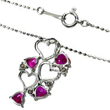 ハートモチーフ ルビー 1.02ct ダイヤモンド 0.12ct ネックレス K18WGホワイトゴールド 18金 2.4g 40cm レディース
【中古】【真子質店】【NN】




【DxK】
