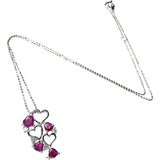 ハートモチーフ ルビー 1.02ct ダイヤモンド 0.12ct ネックレス K18WGホワイトゴールド 18金 2.4g 40cm レディース
【中古】【真子質店】【NN】




【DxK】
