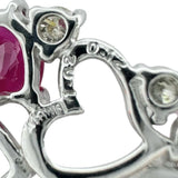 ハートモチーフ ルビー 1.02ct ダイヤモンド 0.12ct ネックレス K18WGホワイトゴールド 18金 2.4g 40cm レディース
【中古】【真子質店】【NN】




【DxK】