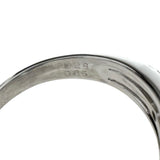 11号 ブラックダイヤモンド 計0.85ct ダイヤモンド 計0.28ct リング・指輪 K18WGホワイトゴールド 18金 4.5g レディース 【中古】【真子質店】【NN】 【YxMo】