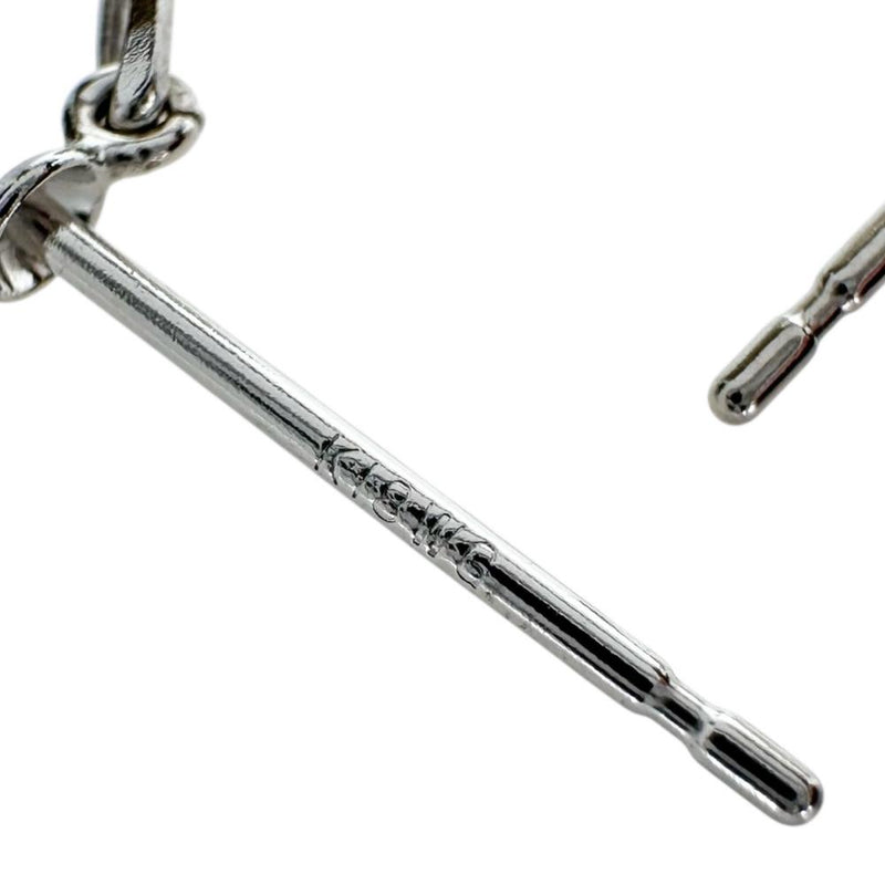 アコヤ真珠 8.0mm ピアス K18WGホワイトゴールド 18金 2.0g レディース 【中古】【真子質店】【NN】 【TTx】