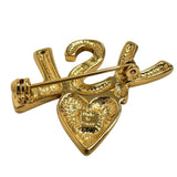 【YVES SAINT LAURENT/伊夫圣罗兰】 品牌标志胸针 GP 7.2g 女士
【二手】【真子质店】【GD】




【Ixx】