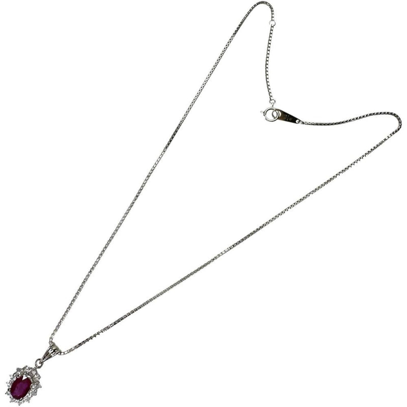 ビルマ産ルビー 1.166ct ダイヤモンド 0.58ct ネックレス Pt900プラチナ/Pt850プラチナ 9.0g 40cm レディース
【中古】【真子質店】【NN】




【IKMiT】