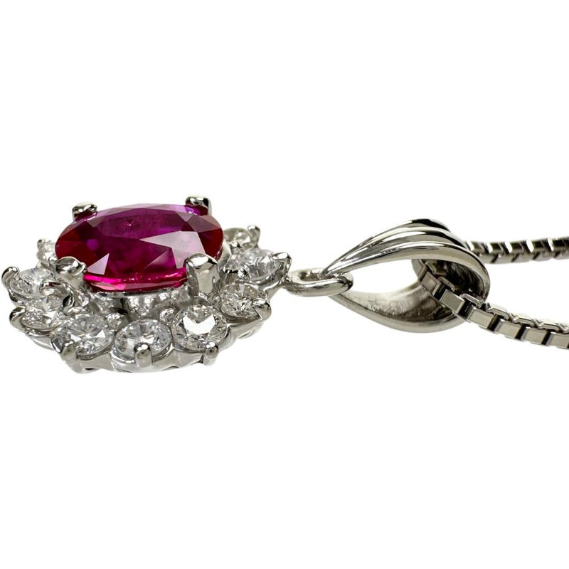 ビルマ産ルビー 1.166ct ダイヤモンド 0.58ct ネックレス Pt900プラチナ/Pt850プラチナ 9.0g 40cm レディース
【中古】【真子質店】【NN】




【IKMiT】