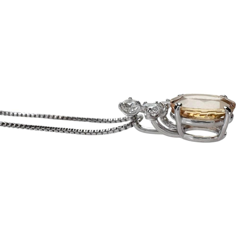 LA SOMA/ラソマ インペリアルトパーズ 1.38ct ダイヤモンド 計0.17ct ネックレス K18WGホワイトゴールド 18金 3.2g 46cm レディース
【中古】【真子質店】【NN】




【MoMox】
