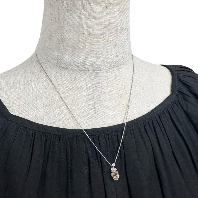 LA SOMA/ラソマ インペリアルトパーズ 1.38ct ダイヤモンド 計0.17ct ネックレス K18WGホワイトゴールド 18金 3.2g 46cm レディース
【中古】【真子質店】【NN】




【MoMox】