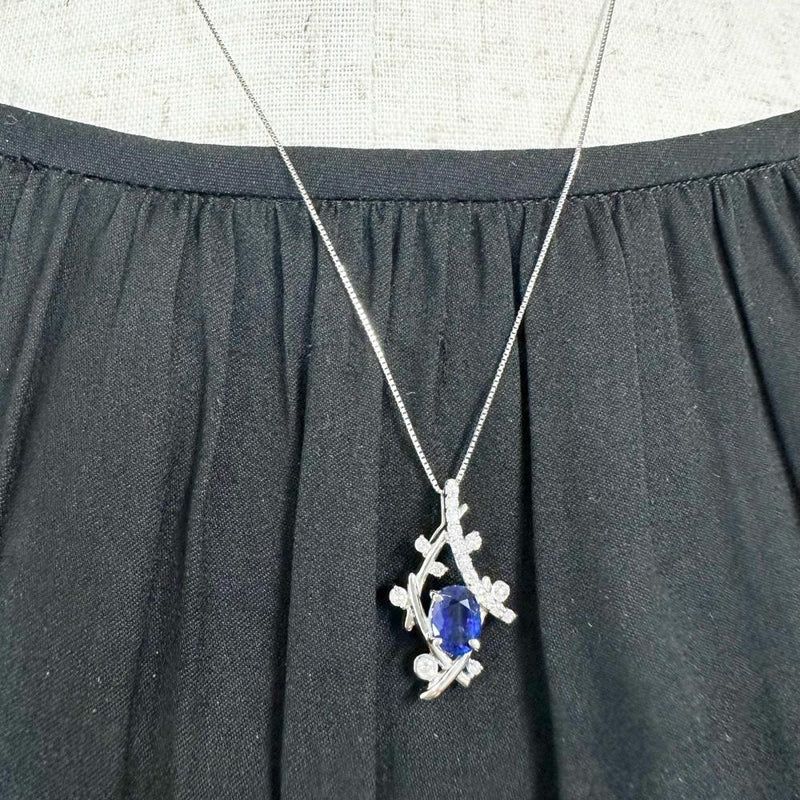 サファイア 1.05ct ダイヤモンド 0.28ct ネックレス Pt900プラチナ/Pt850プラチナ 4.5g 45cm レディース
【中古】【真子質店】【NN】




【MiTMo】