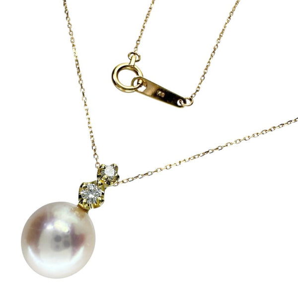 アコヤパール/真珠8.4 mm ネックレス K18ゴールド 18金 2.0g 40cm レディース 【中古】【真子質店】【NN】 【ISMi】