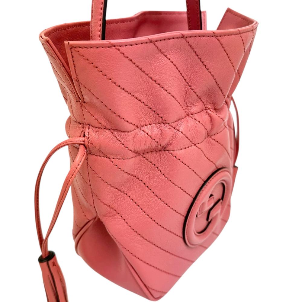 GUCCI ボディバッグ ピンク Gucci ミニGGパターン ハンドバッグ | ピンク | FARFETCH JP