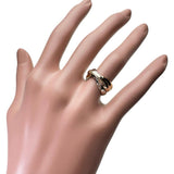 9.5号【CARTIER/カルティエ】 リング・指輪 トリニティ K18YGイエローゴールド 18金/K18PGピンクゴールド 18金/K18WGホワイトゴールド 18金 6.7g 50 レディース 【中古】【真子質店】【BL】 【SxT】