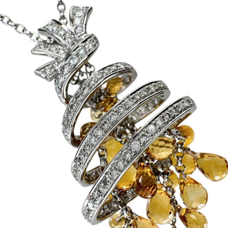 シトリン 計6.84ct ダイヤモンド 計0.94ct ネックレス K18WGホワイトゴールド 18金 11.4g 51cm レディース
【中古】【真子質店】【NN】




【IDMiMo】