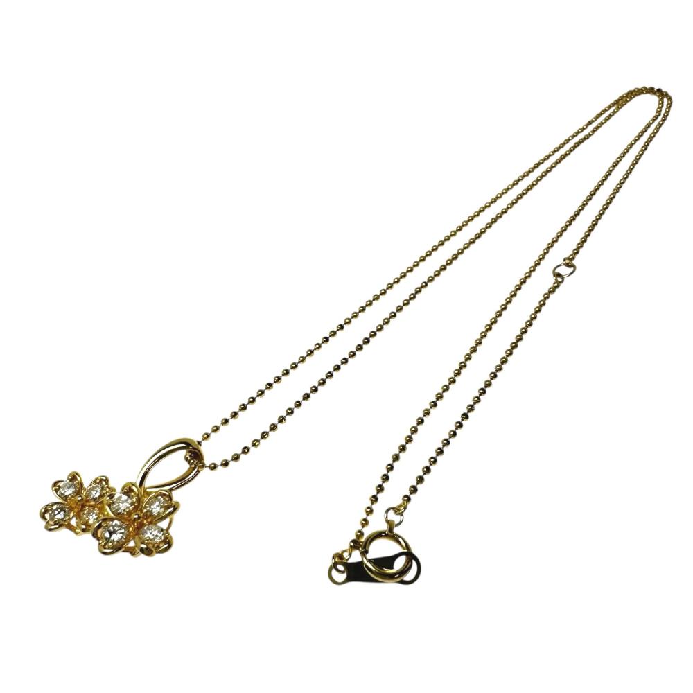 LA SOMA/ラソマ ダイヤモンド 計0.52ct ネックレス K18ゴールド 18金