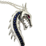 SARAH ZHUANG JEWELLERY/サラ・チャン・ジュエリー 龍モチーフ サファイア 計0.19ct ルビー 0.02ct ネックレス K18WGホワイトゴールド 18金 8.2g 40.5cm レディース
【中古】【真子質店】【NN】




【IIYY】