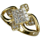 12.5号 ダイヤモンド 計0.31ct リング・指輪 K18ゴールド 18金 3.7g レディース
【中古】【真子質店】【NN】




【MoxY】