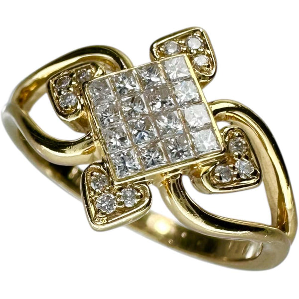 12.5号 ダイヤモンド 計0.31ct リング・指輪 K18ゴールド 18金 3.7g レディース
【中古】【真子質店】【NN】




【MoxY】