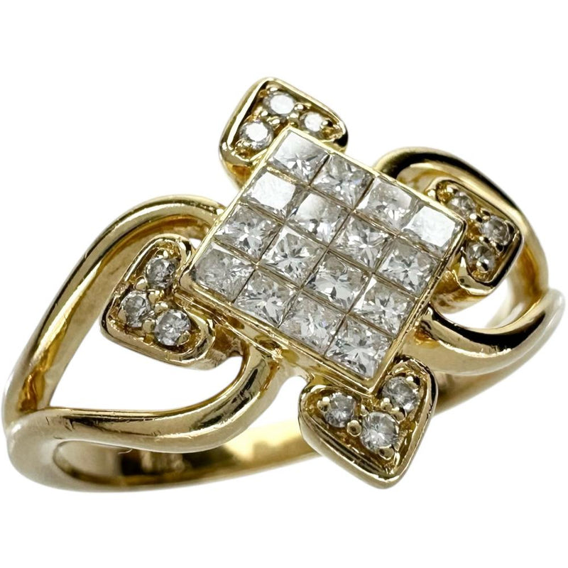 12.5号 ダイヤモンド 計0.31ct リング・指輪 K18ゴールド 18金 3.7g レディース
【中古】【真子質店】【NN】




【MoxY】