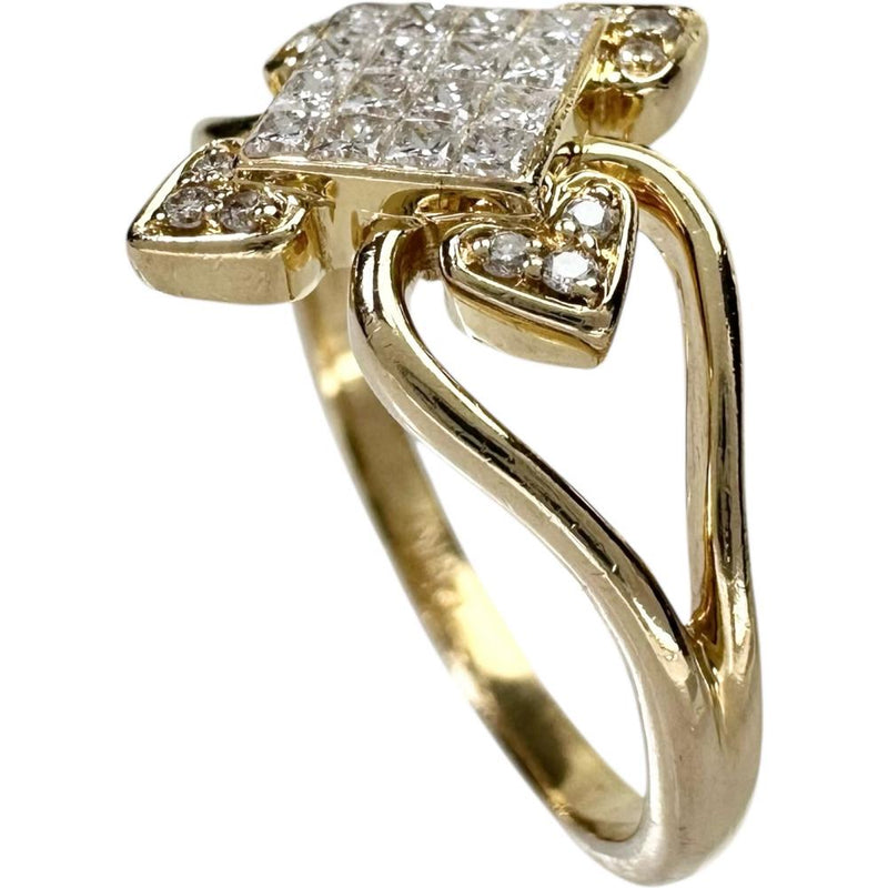 12.5号 ダイヤモンド 計0.31ct リング・指輪 K18ゴールド 18金 3.7g レディース
【中古】【真子質店】【NN】




【MoxY】