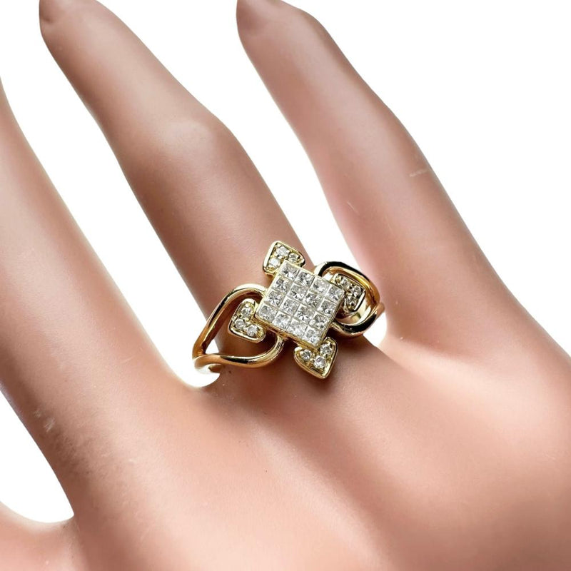 12.5号 ダイヤモンド 計0.31ct リング・指輪 K18ゴールド 18金 3.7g レディース
【中古】【真子質店】【NN】




【MoxY】