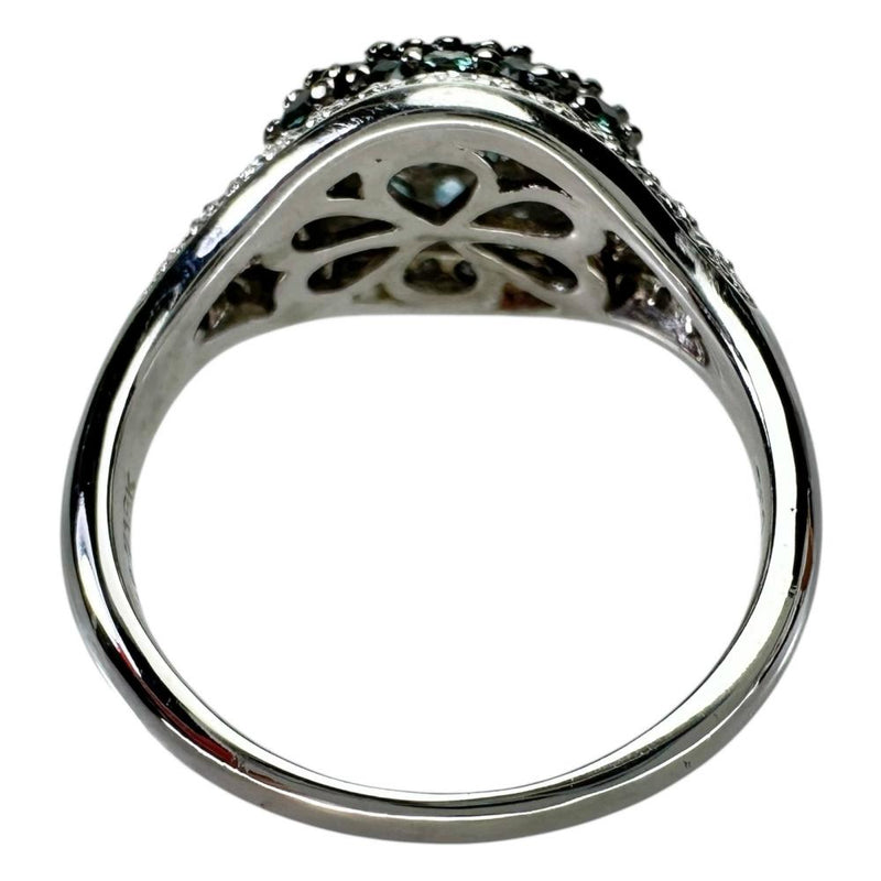 13.5号 アレキサンドライト 0.671ct ダイヤモンド 0.18ct リング