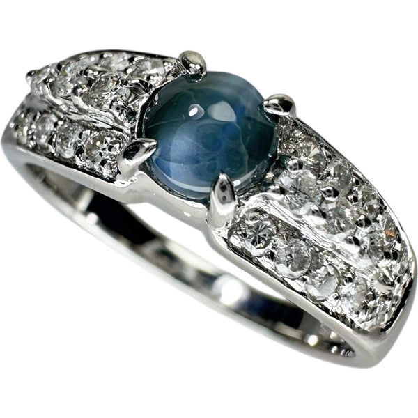 14号 アレキサンドライトキャッツアイ 0.713ct ダイヤモンド 計0.35ct リング・指輪 Pt900プラチナ 5.3g レディース
【中古】【真子質店】【NN】




【DMoI】
