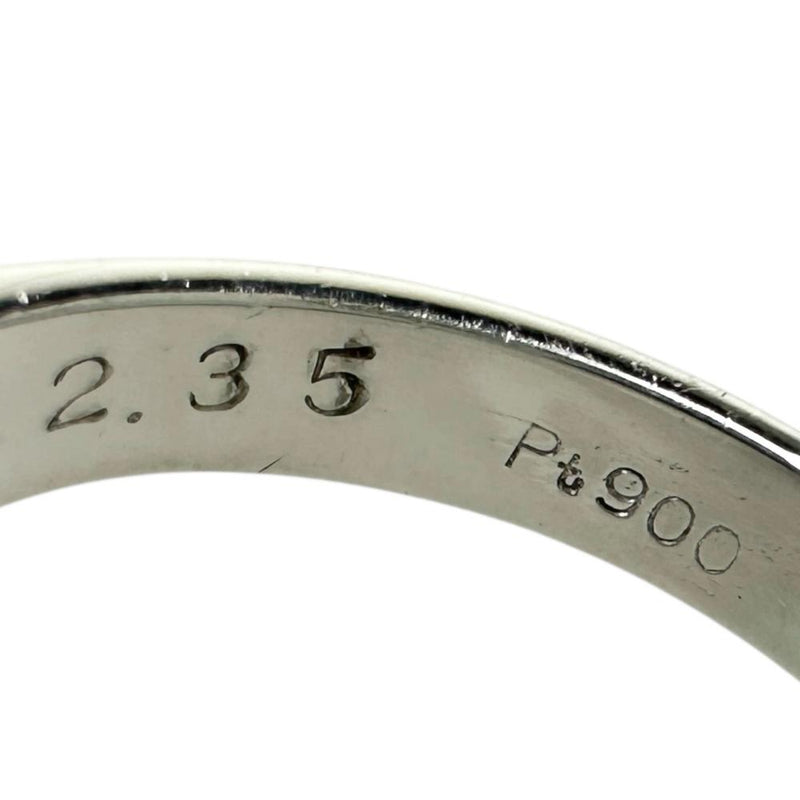 11.5号 エメラルド 2.35ct ダイヤモンド 1.28ct リング・指輪 Pt900プラチナ 9.4g レディース 【中古】【真子質店】【NN】 【TTKK】