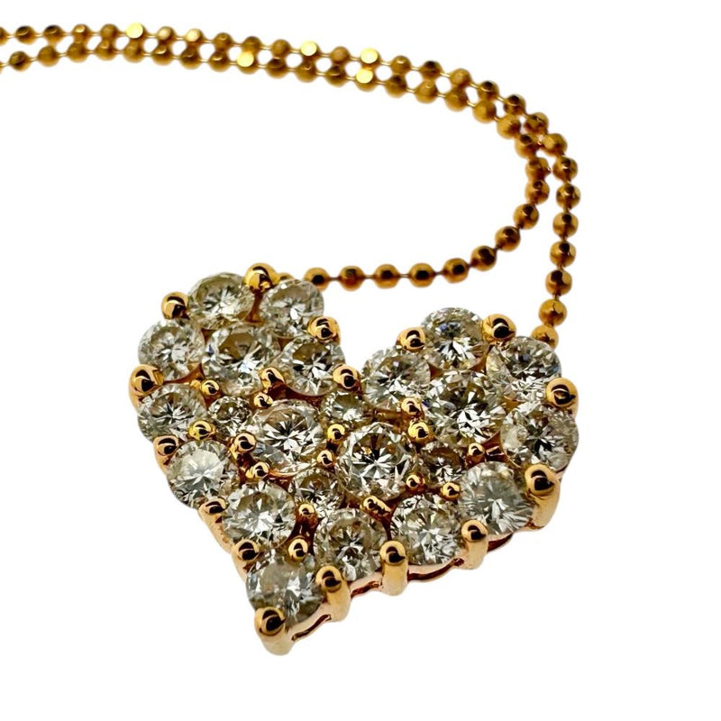 ハート ダイヤモンド 計1.00ct ネックレス K18ゴールド 18金 3.4g 40cm レディース
【中古】【真子質店】【NN】




【KTY】