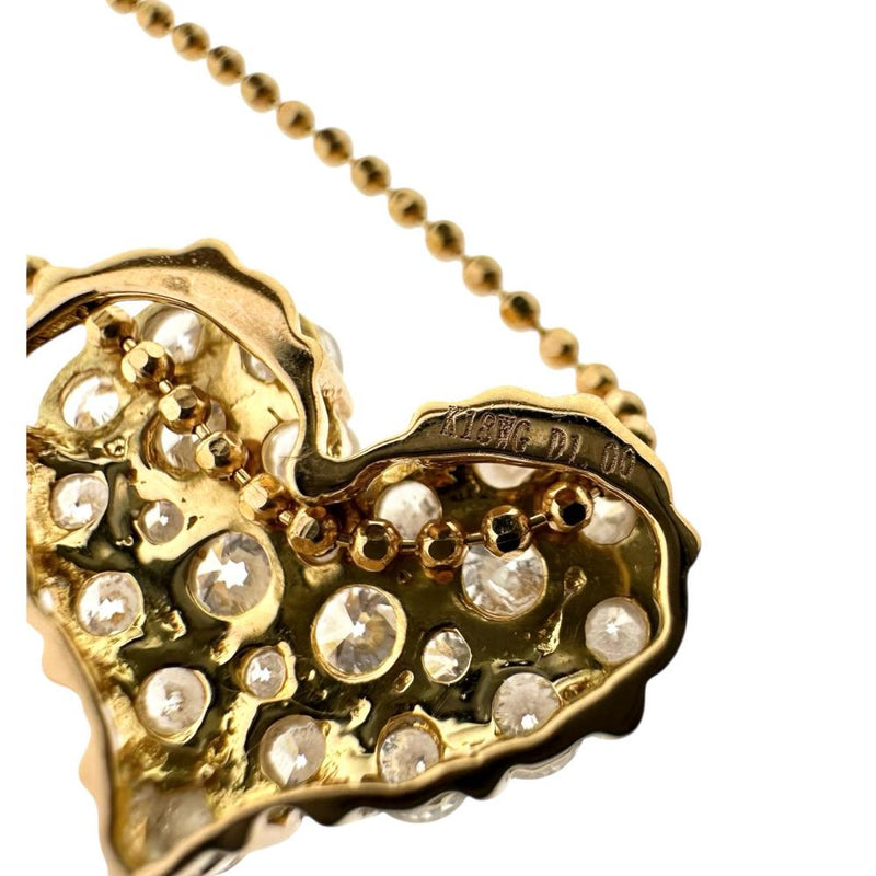 ハート ダイヤモンド 計1.00ct ネックレス K18ゴールド 18金 3.4g 40cm レディース
【中古】【真子質店】【NN】




【KTY】