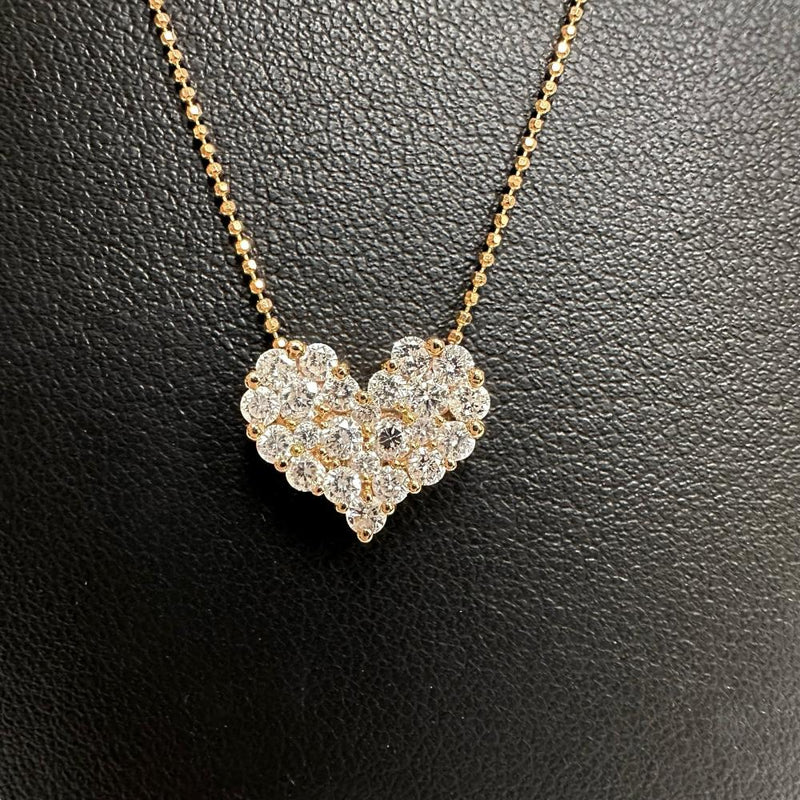 ハート ダイヤモンド 計1.00ct ネックレス K18ゴールド 18金 3.4g 40cm レディース
【中古】【真子質店】【NN】




【KTY】