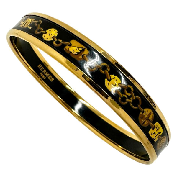 【HERMES/エルメス】 バングル エマイユPM GP/七宝焼き 18.0g ブラック/ゴールド レディース
【中古】【真子質店】【GD】




【IKx】