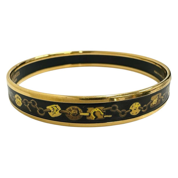 【HERMES/エルメス】 バングル エマイユPM GP/七宝焼き 18.0g ブラック/ゴールド レディース
【中古】【真子質店】【GD】




【IKx】