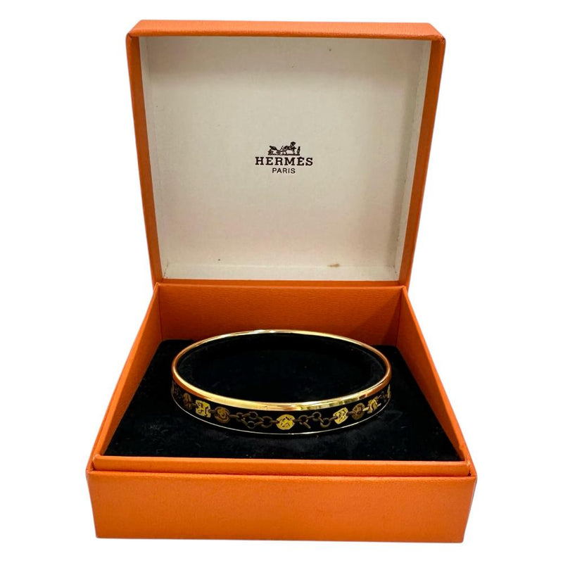 【HERMES/エルメス】 バングル エマイユPM GP/七宝焼き 18.0g ブラック/ゴールド レディース
【中古】【真子質店】【GD】




【IKx】