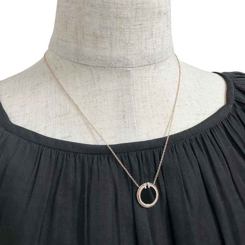 【TIFFANY&Co./ティファニー】 オニキス ダイヤモンド ネックレス T TWOサークル K18PGピンクゴールド 18金 4.1g 45cm レディース
【中古】【真子質店】【BL】




【IYxx】
