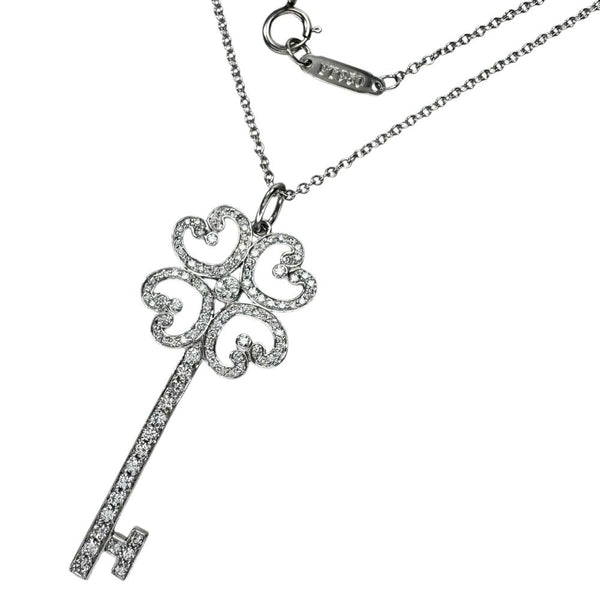【TIFFANY&Co./ティファニー】 クアトラハートキー ダイヤモンド ネックレス Pt950プラチナ 6.4g 47cm レディース
【中古】【真子質店】【BL】




【TIxx】