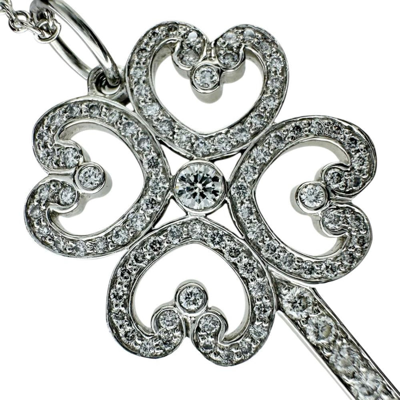 【TIFFANY&Co./ティファニー】 クアトラハートキー ダイヤモンド ネックレス Pt950プラチナ 6.4g 47cm レディース
【中古】【真子質店】【BL】




【TIxx】