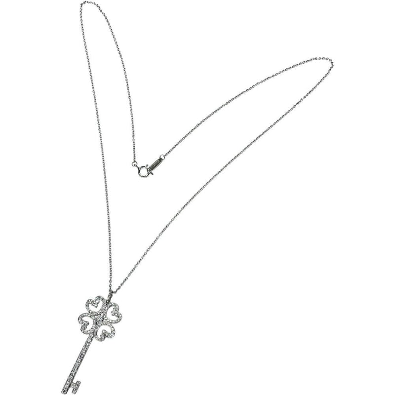 【TIFFANY&Co./ティファニー】 クアトラハートキー ダイヤモンド ネックレス Pt950プラチナ 6.4g 47cm レディース
【中古】【真子質店】【BL】




【TIxx】