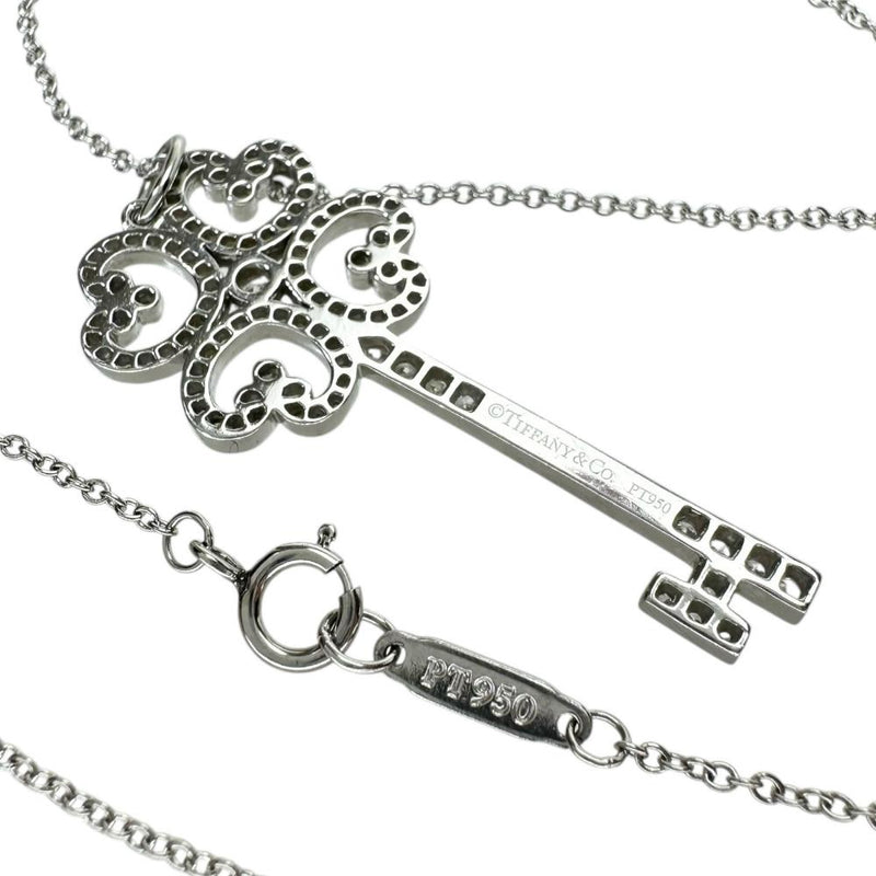 【TIFFANY&Co./ティファニー】 クアトラハートキー ダイヤモンド ネックレス Pt950プラチナ 6.4g 47cm レディース
【中古】【真子質店】【BL】




【TIxx】