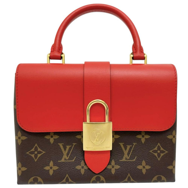 【LOUIS VUITTON/ルイ・ヴィトン】 ロッキーBB M44322 2WAYバッグ ショルダーバッグ コクリコ ハンドバッグ モノグラムキャンバス レッド、ブラウンレザー/ゴールド金具 レディース【中古】【真子質店】【BL】 【IDxx】