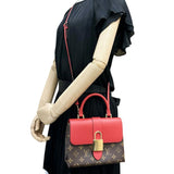 【LOUIS VUITTON/ルイ・ヴィトン】 ロッキーBB M44322 2WAYバッグ ショルダーバッグ コクリコ ハンドバッグ モノグラムキャンバス レッド、ブラウンレザー/ゴールド金具 レディース【中古】【真子質店】【BL】 【IDxx】
