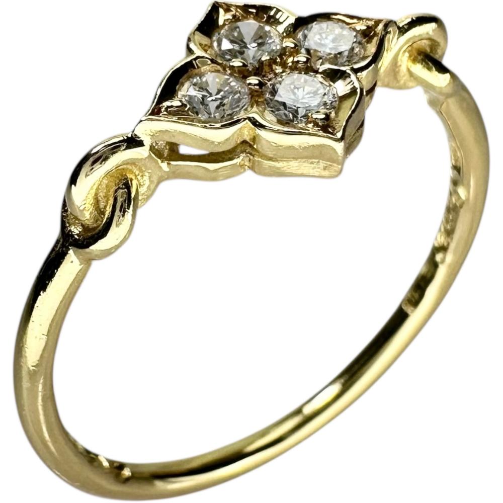 9.5号【CARTIER/カルティエ】 ヒンドゥ ダイヤモンド リング・指輪 K18 