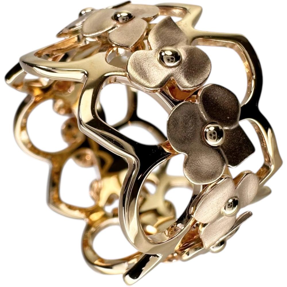 12号【Chaumet/ショーメ】 フラワーモチーフ リング・指輪