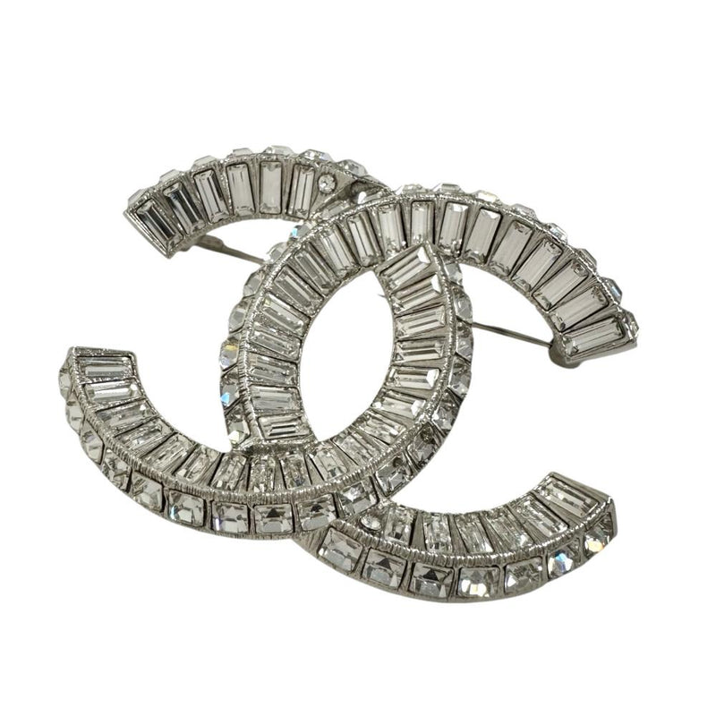 CHANEL ブローチ メタル クリスタルビジュー B24V レディース CHANEL/シャネル】 ブローチ メタル/クリスタルビジュー 24.4g B24V