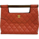【CHANEL/シャネル】 マトラッセ ウッドハンドル ハンドバッグ 8番（2003年） キャビアスキン/レザー レッド レディース【中古】【真子質店】【BL】




【TMaMax】