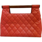 【CHANEL/シャネル】 マトラッセ ウッドハンドル ハンドバッグ 8番（2003年） キャビアスキン/レザー レッド レディース【中古】【真子質店】【BL】




【TMaMax】